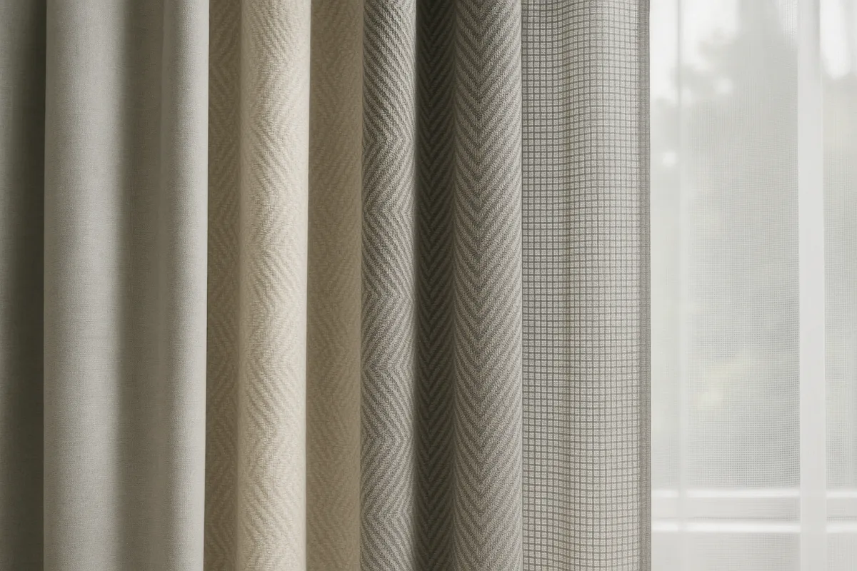 Tessuti per tendaggi moderni: scopri le texture che aumentano privacy e design in un solo gesto