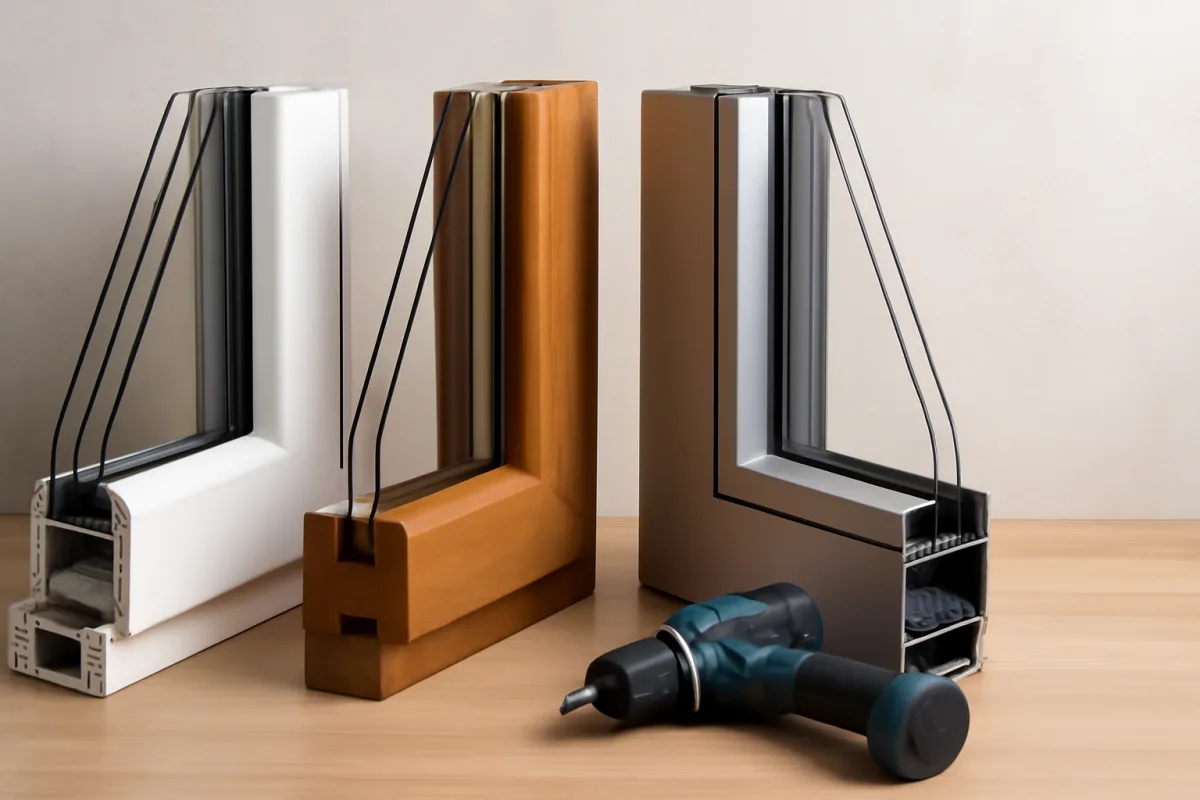 Serramenti in PVC, legno o alluminio: quale materiale conviene davvero?
