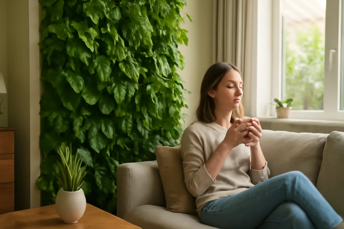 Verde verticale domestico: benefici nascosti che migliorano aria e benessere in ogni stanza
